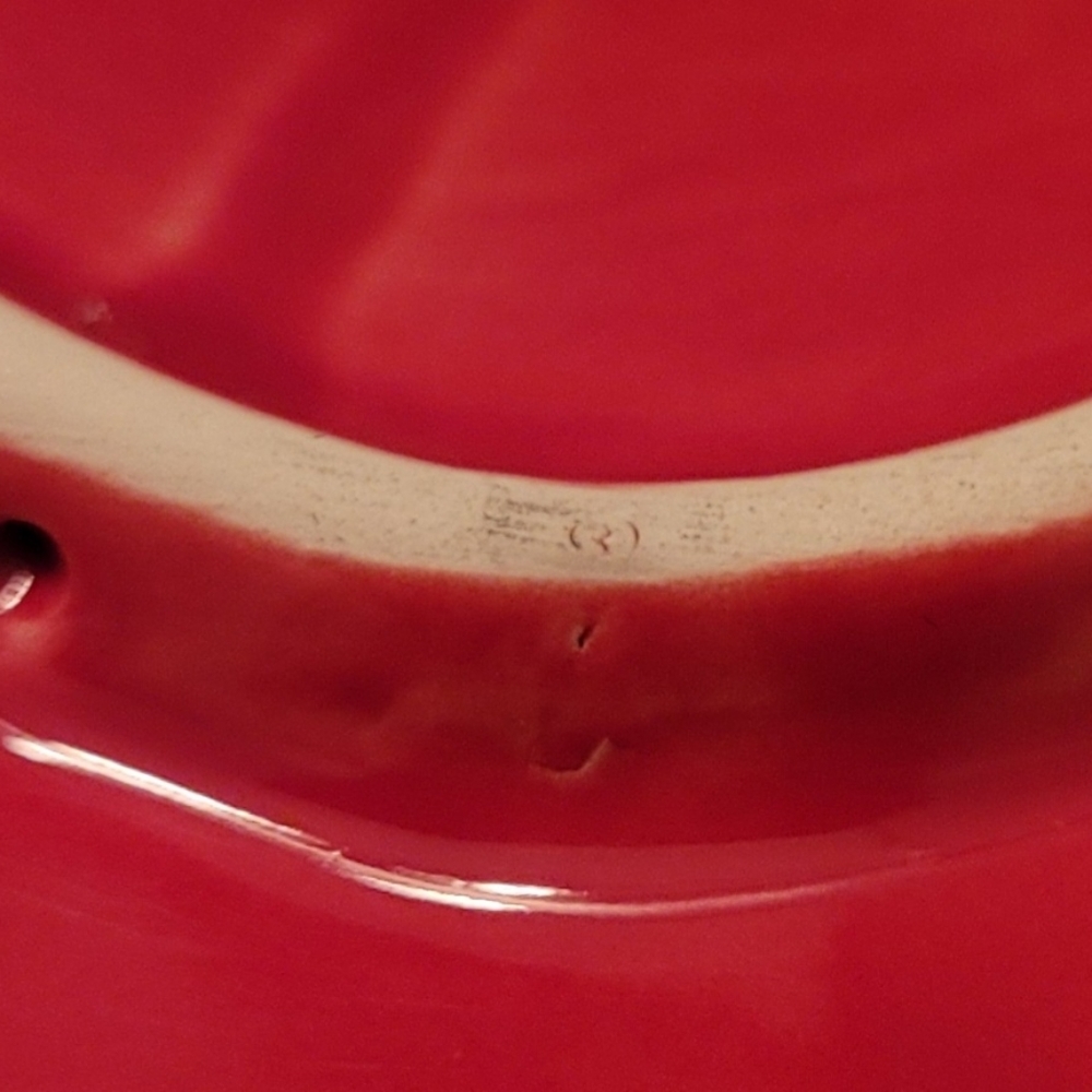 Red Heart-Shaped Serving Platter - Home Dining Bar Accessories - Picture 10 of 11